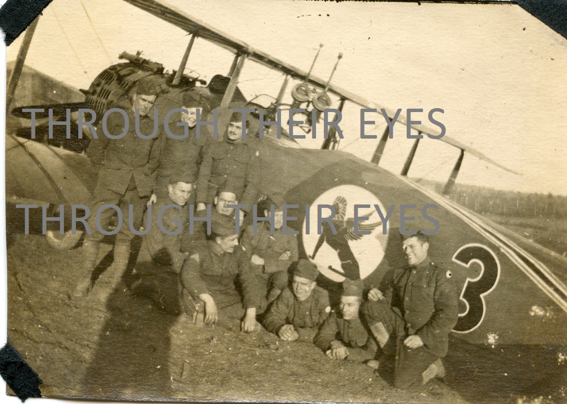 DVD SCANS WW1 PHOTO ALBUM US 104 AERO SQUADRON WW1 PLANES & AERIAL PHOTOS VERDUN