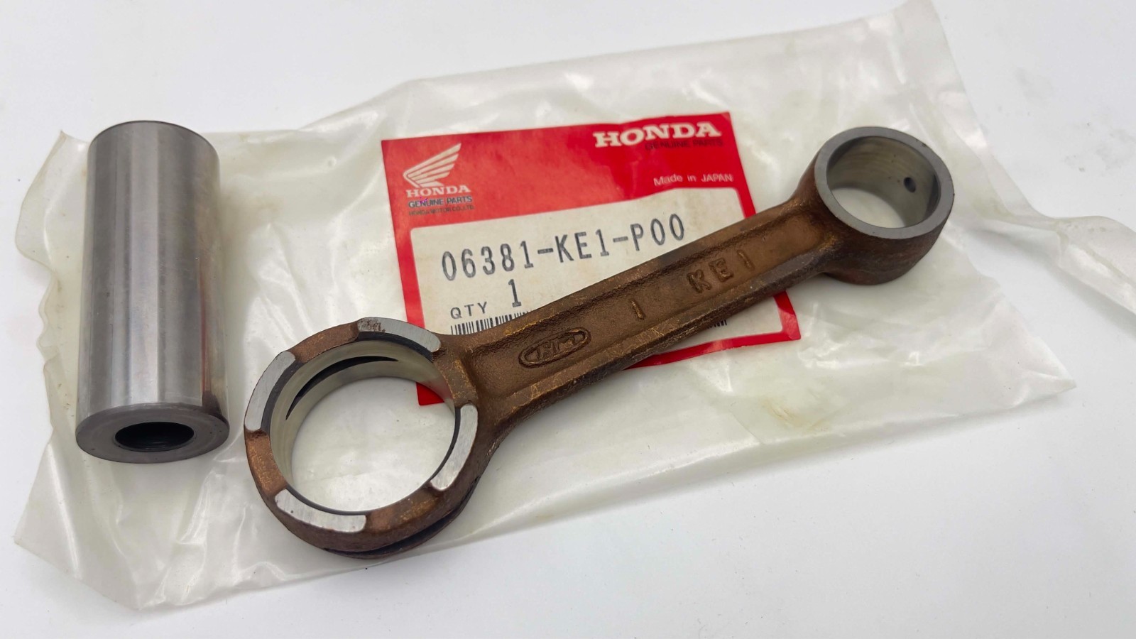 FIT FOR HONDA MT125 MTX125 HX135 ROD CONNECTING NOS JP P/N 06381-KE1-P00