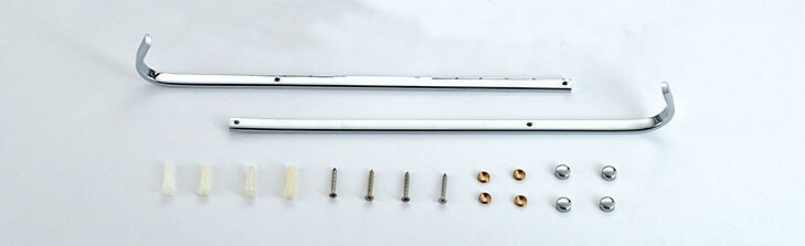 Polished Chrome Brass Corner Shower Caddy 2 Tier Bath Storage Shelf Rack Basket