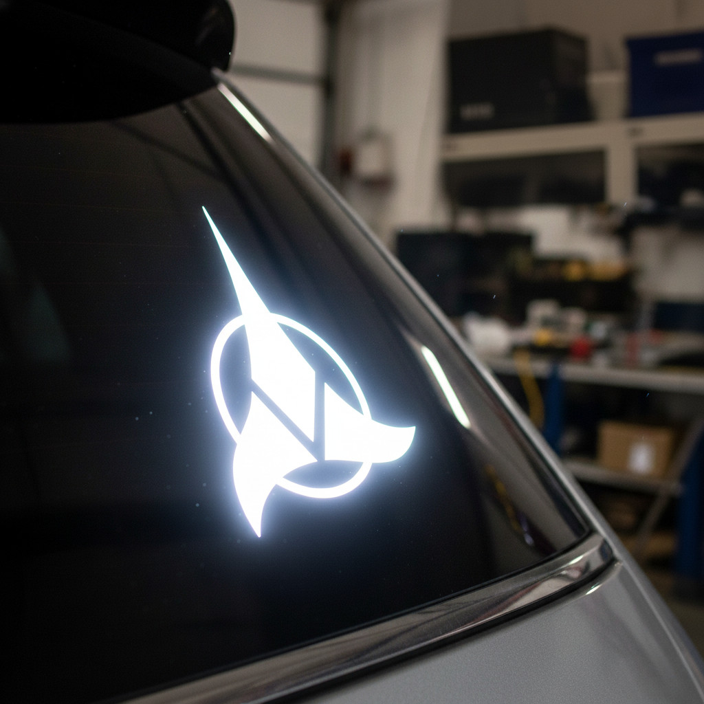 Custom Reflective Vinyl Lettering Decal Sticker Car Van Truck Trailer Window