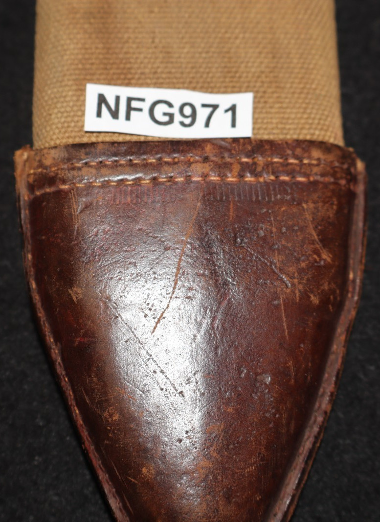 WWI US Army M1917 Bolo Trench Fighting Knife Scabbard 'BAUER BROS' Issued Cond.