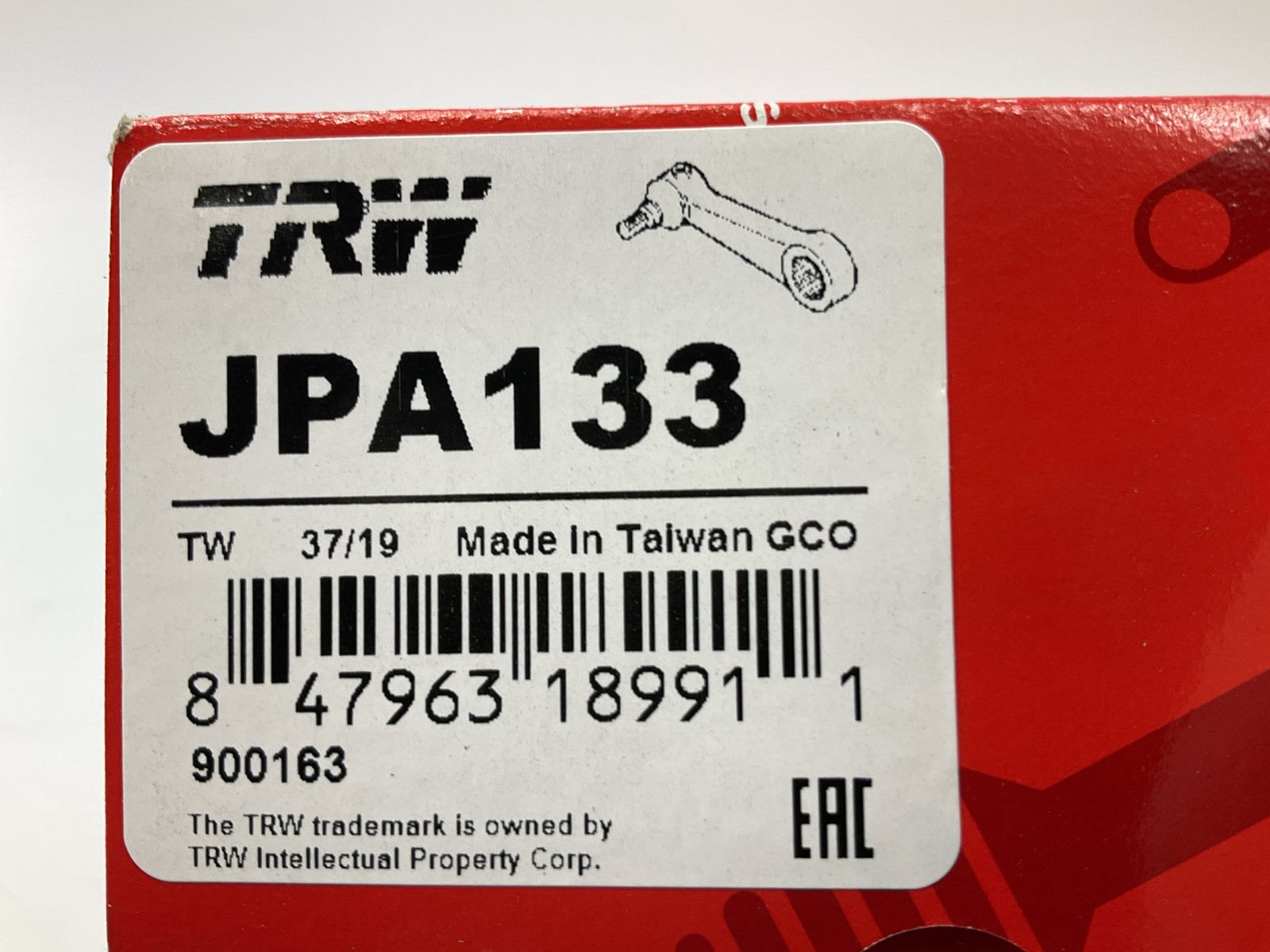 TRW JPA133 Steering Pitman Arm For 2009-2012 Dodge Ram 2500 3500