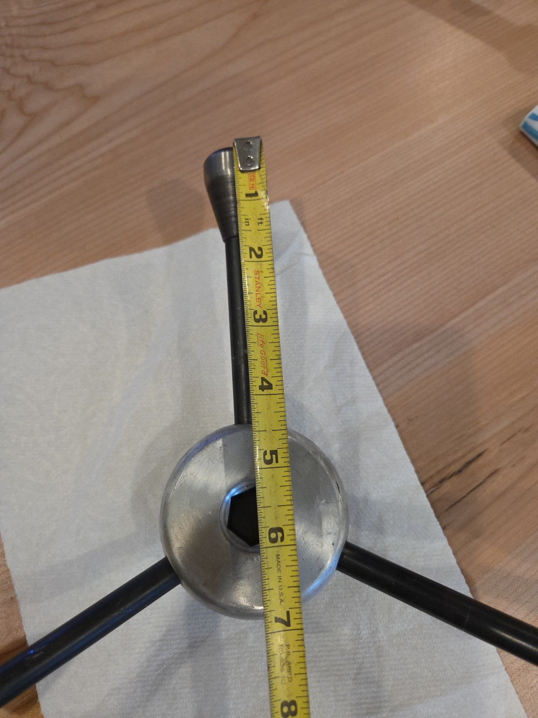 6 " MILLING VISE SPEED HANDLE Unknown Brand. Came From KURT 6" VISE