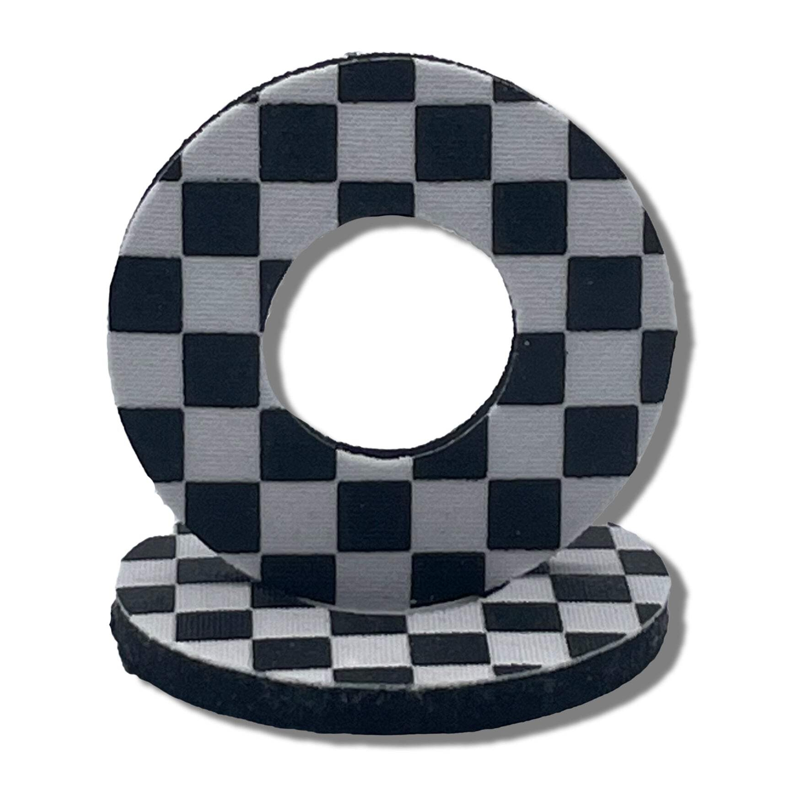 Grip Donuts - Checker - for BMX / MX  and dirtbikes by Flite - Multiple Colors