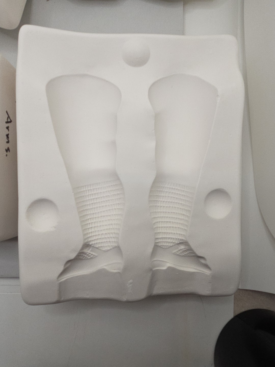 Vtg Mystic Ceramic Slip Mold M-210 Kestner 150 Jointed Doll W/ Stockings&shoes