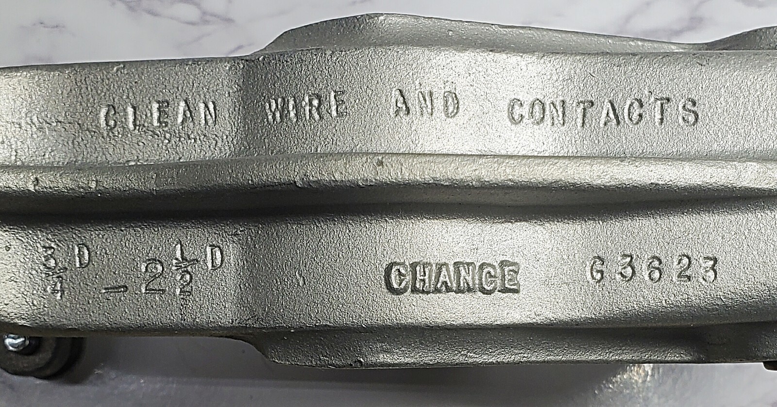 AB Chance C6001757 Ground Clamp Duckbill 2.5" Aluminum Smooth Jaw