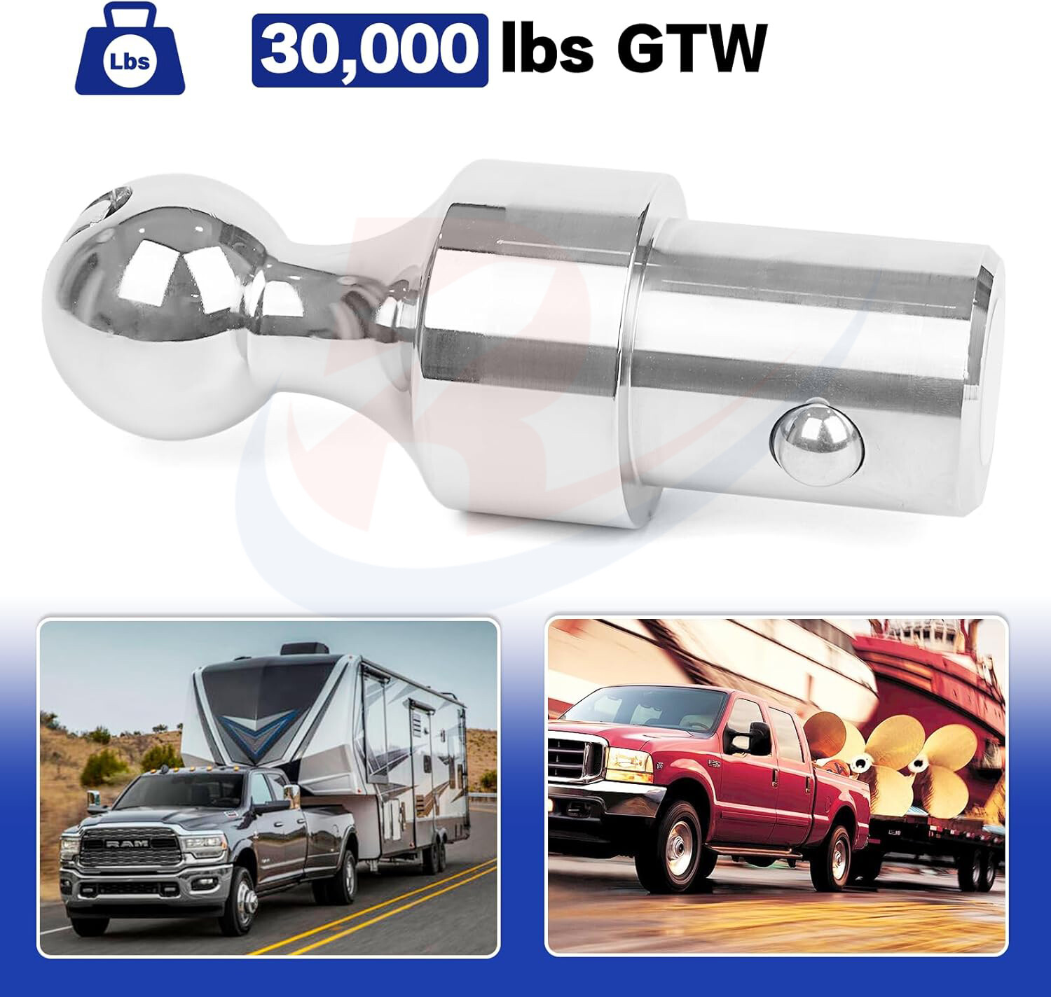 NEW OEM Puck System 2-5/16" Ball Gooseneck Kit for Ram 2500 3500 38000 lb 60638