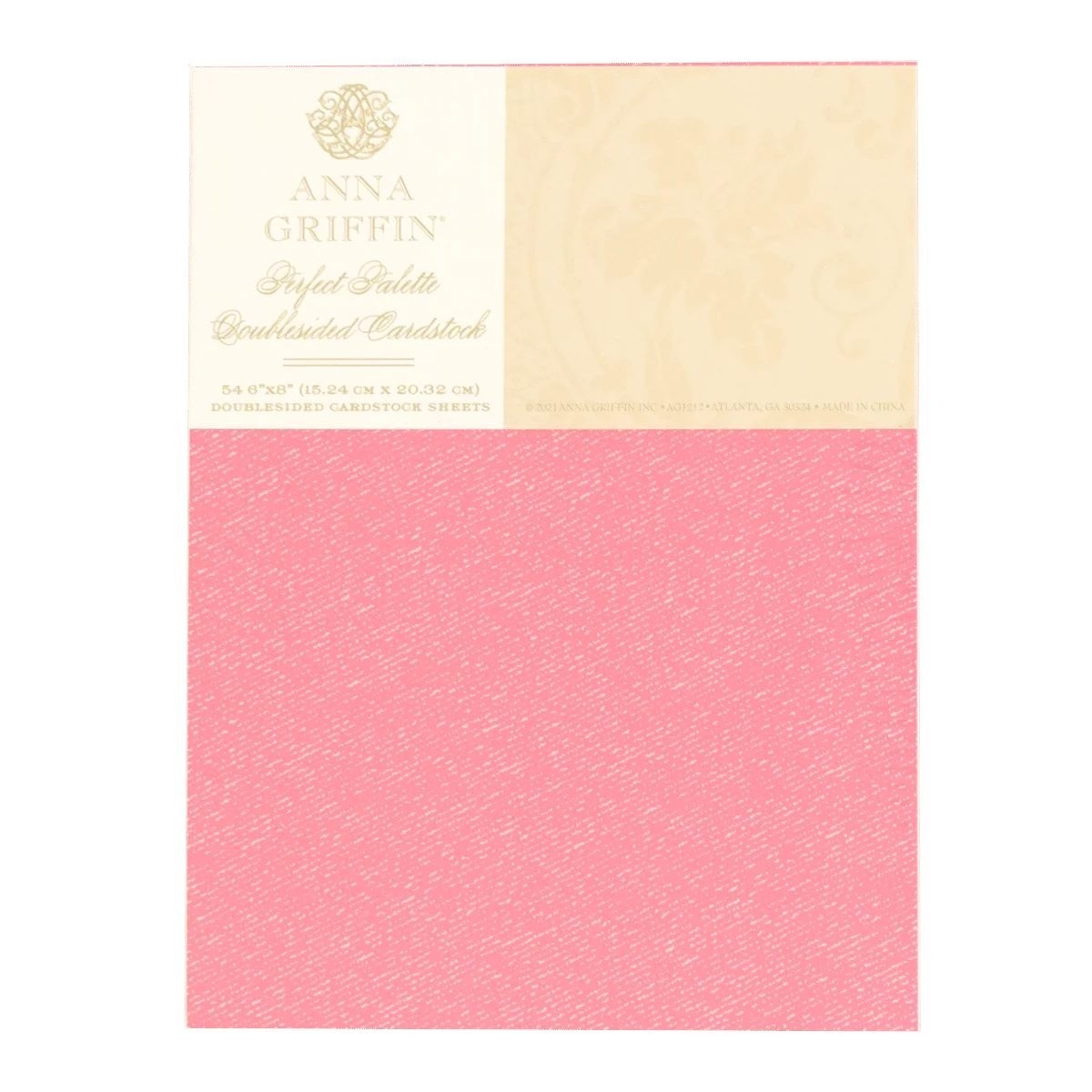 Anna Griffin 54 Pc. PASTEL Perfect Palette 6x8 Double Sided Cardstock