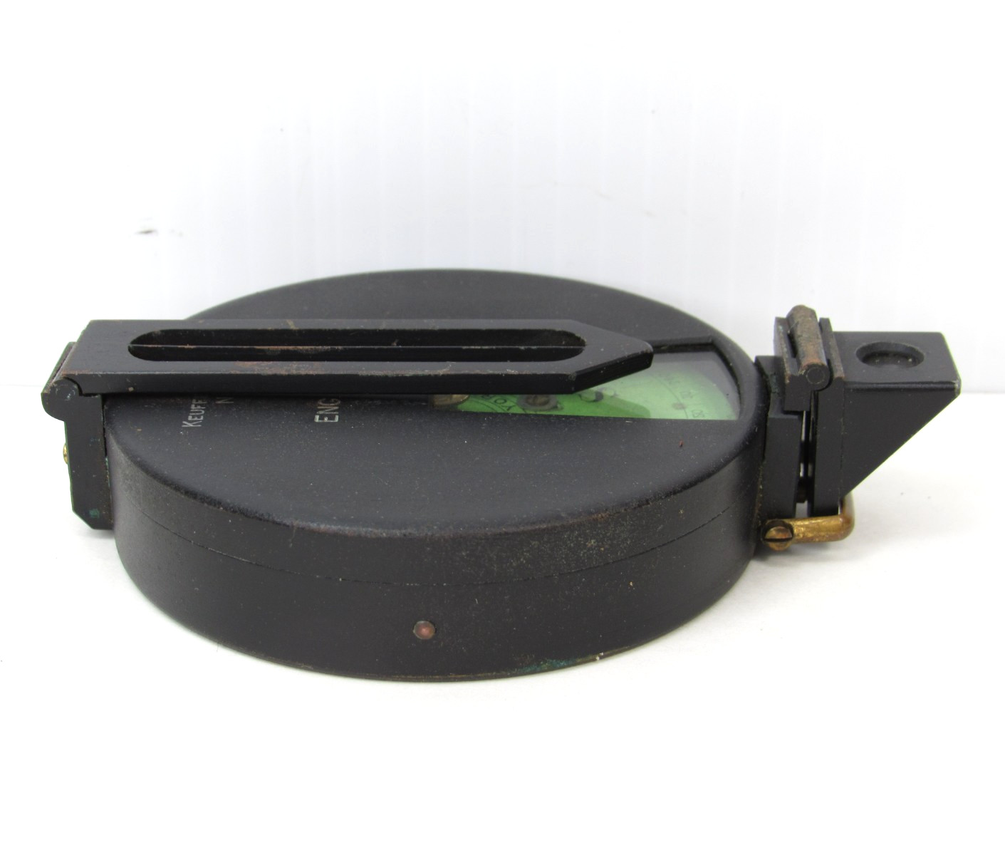 Rare KEUFFEL & ESSER COMPASS 1917 Engineering Eng. Dept USA Vtg WWI Military US