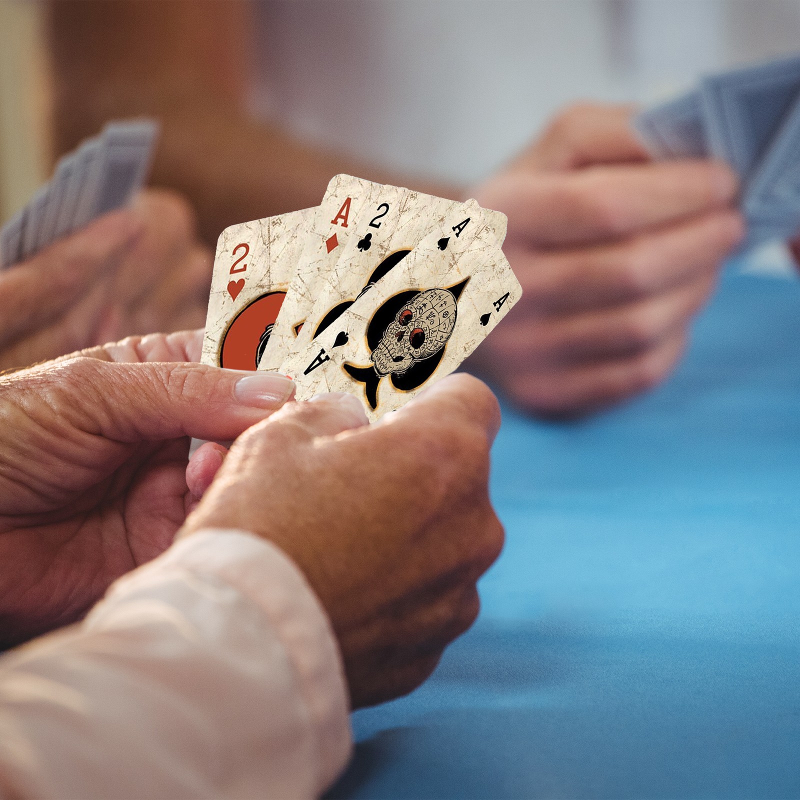 Rivers Edge Products Playing Cards, 1 Deck of Themed Cards, Voodoo Hex Cards