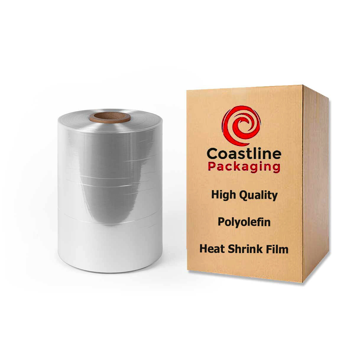 INDUSTRIAL POLYOLEFIN HEAT SHRINK FILM PICK VARIATIONS GAUGE WIDTH,FREE SHIPPING