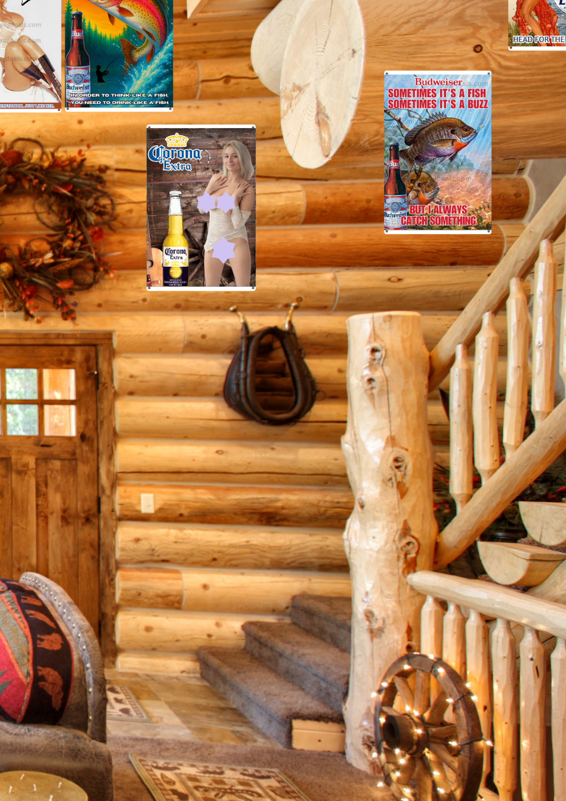 Ice Cold Miller Lite Beer Metal Sign Sexy Girl - Man Cave Bar Wall Decor Read De