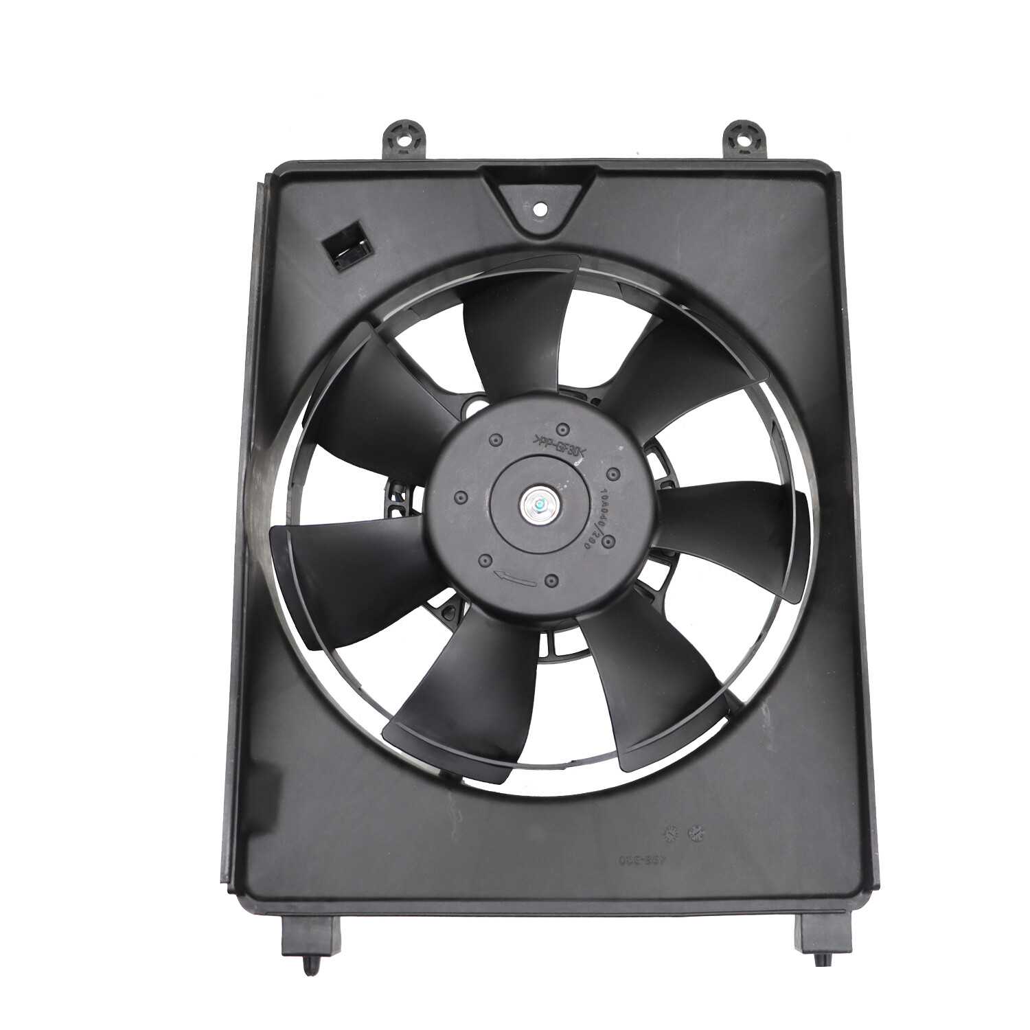 2pcs A/C AC Condenser Radiator Cooling Fan For 2012-15 Honda Civic 2013-17 Acura