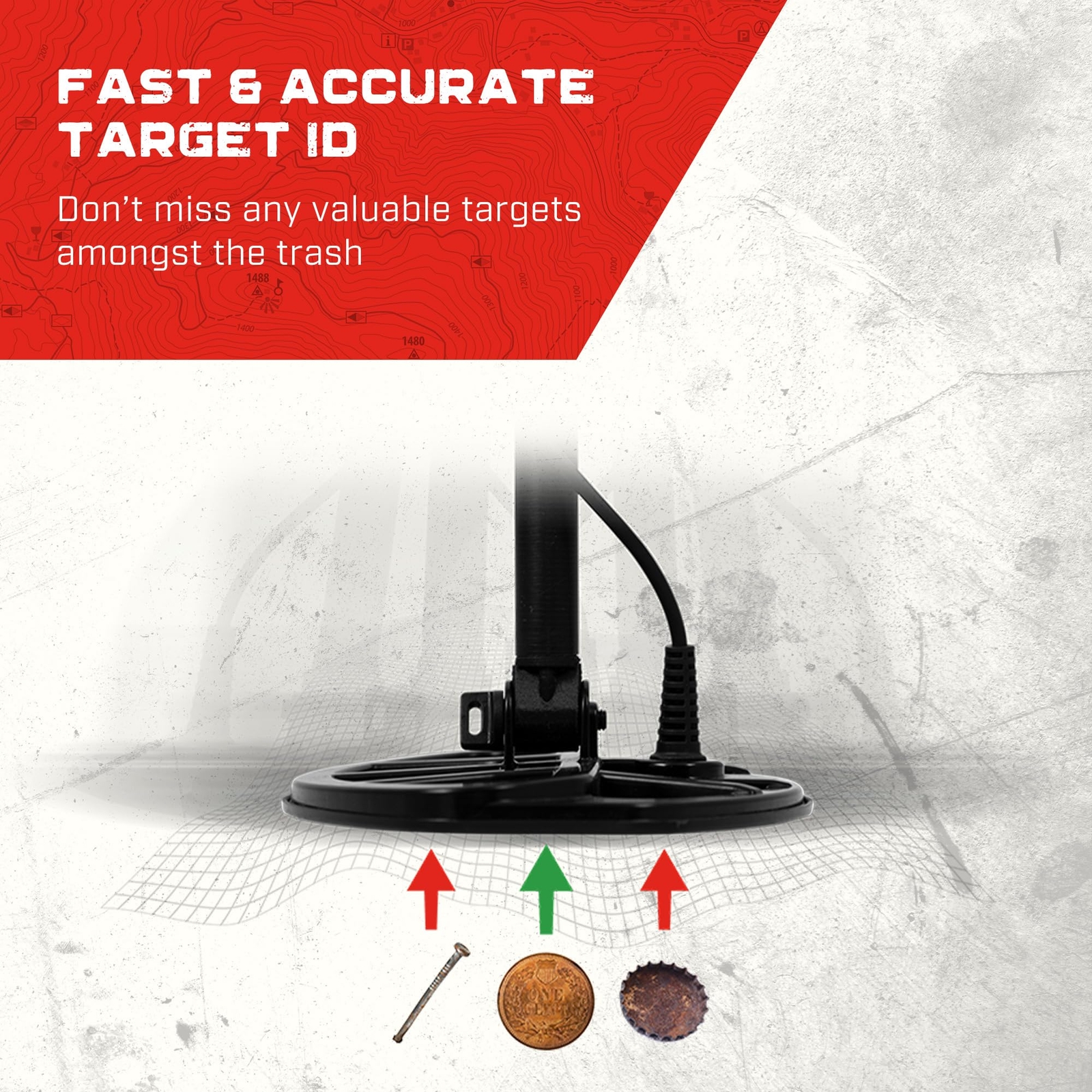 Minelab Equinox 900 Metal Detector with 11" and 6" coils 3720-0006 Waterproof