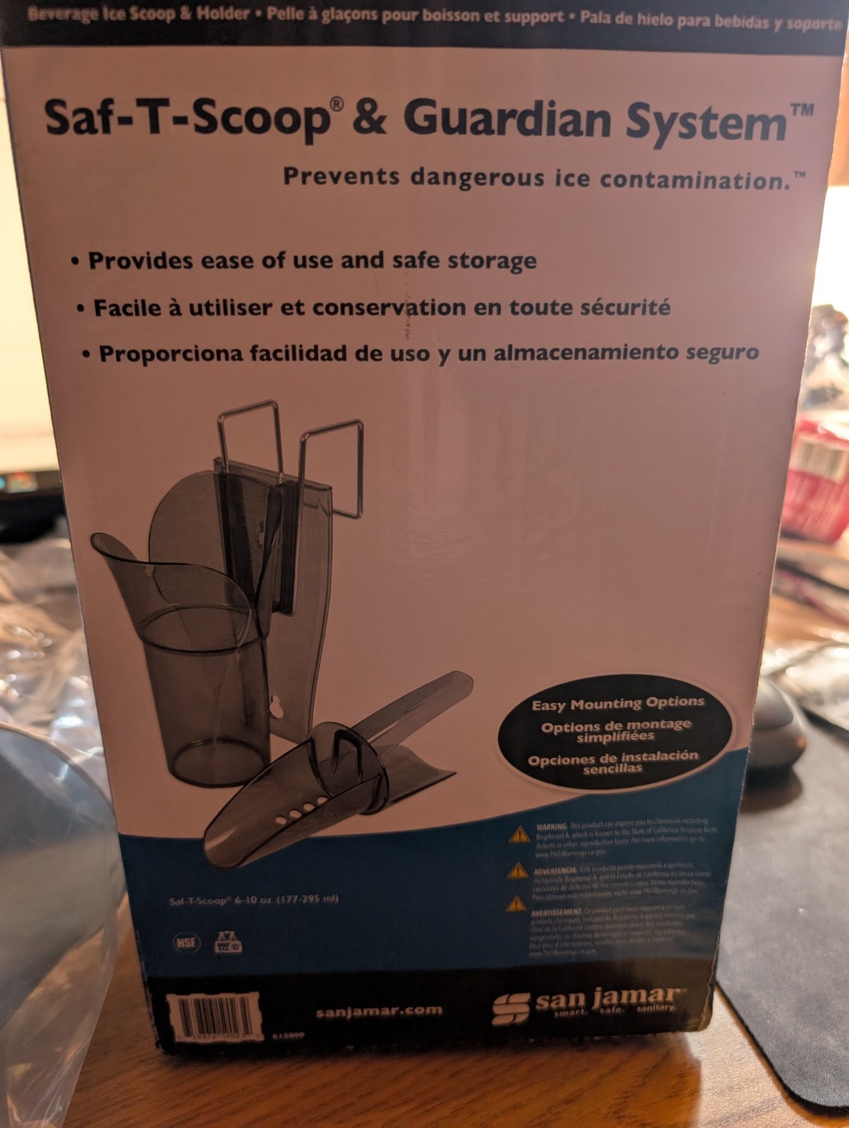 Genuine San Jamar SI5000 ICE SCOOP HOLDER ONLY