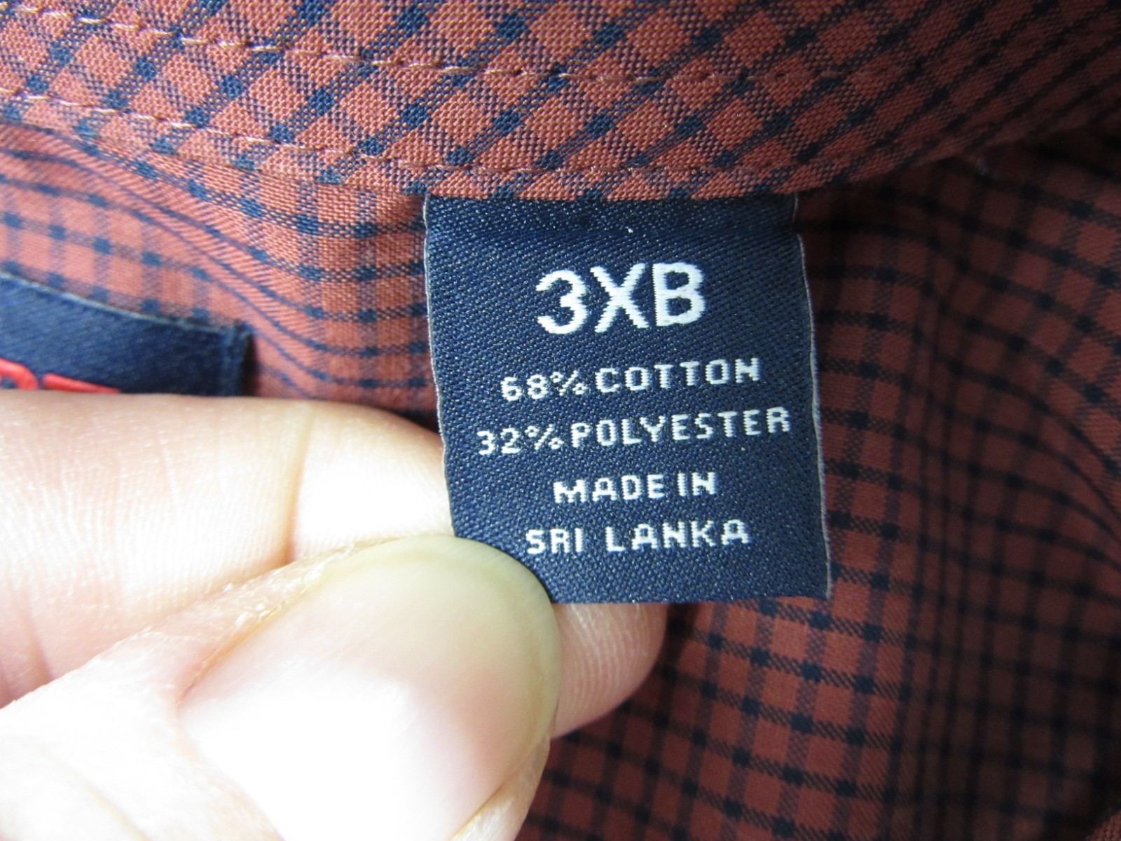 Roundtree & Yorke TravelSmart Men's 3XB Check Button-Down Shirt