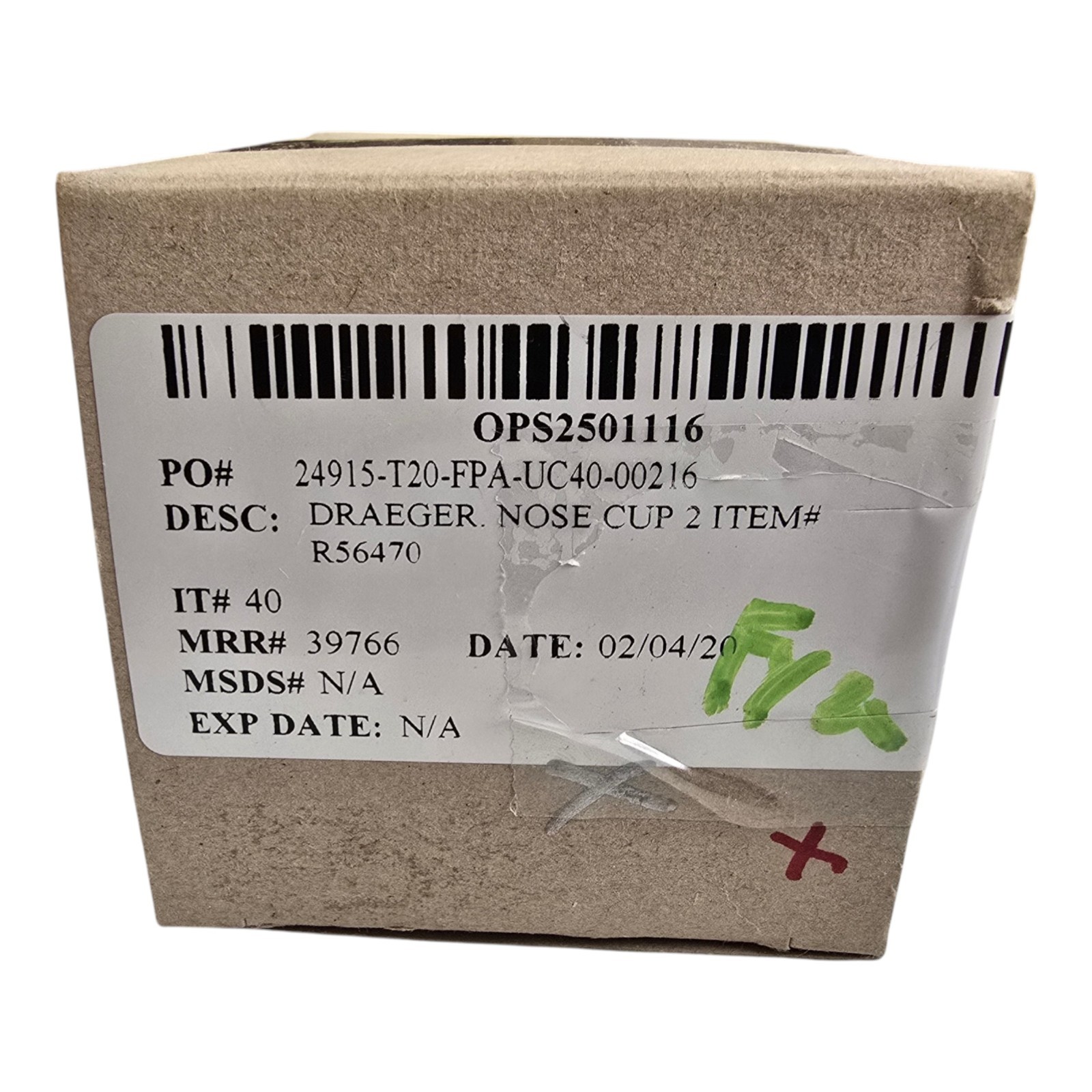 Dräger / Draeger Nose Cup 2 (Inner Mask) for FPS 7000 – PN: R56470 – NSMP