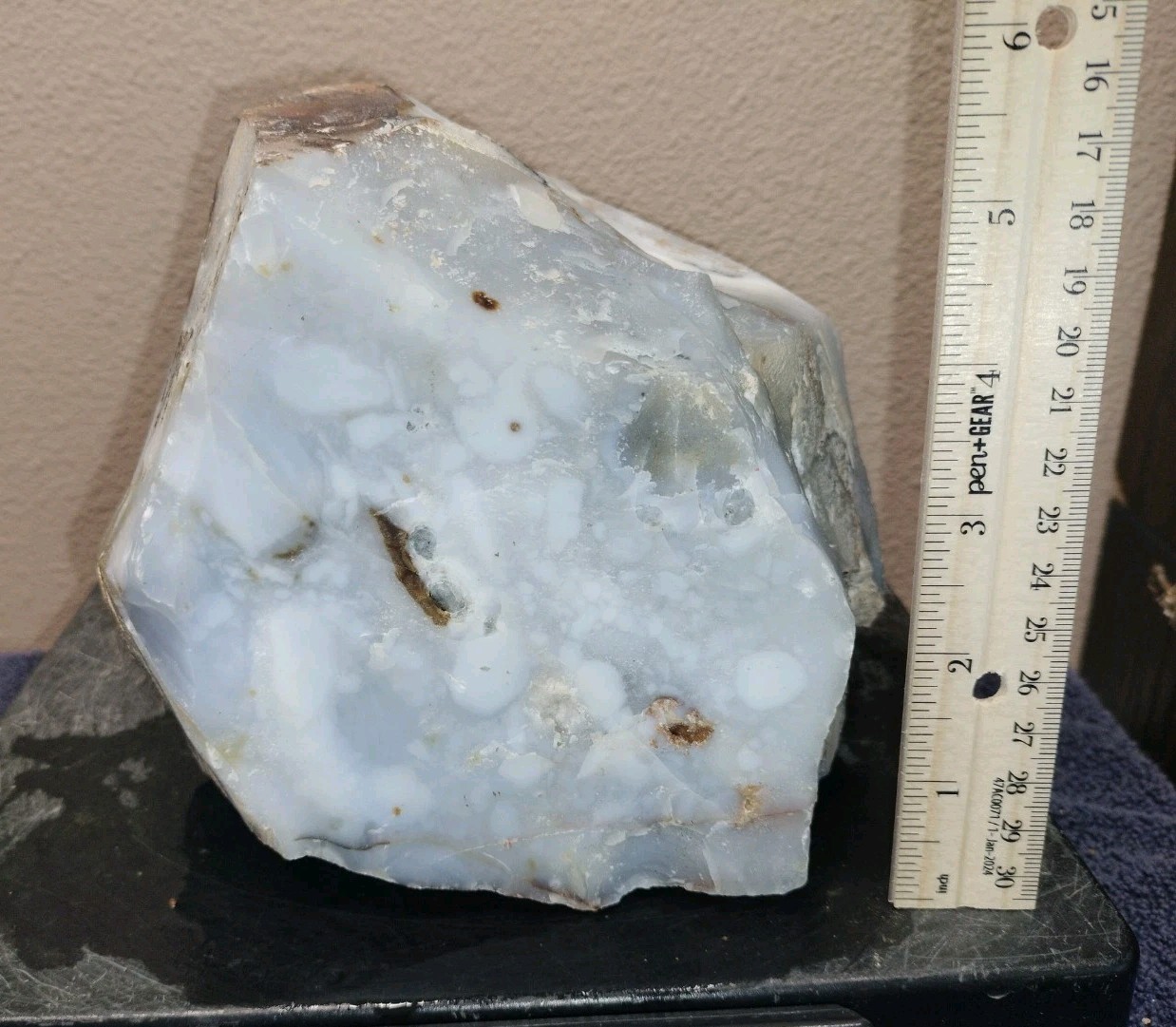 11.7LB UV Polka Dot Agate Rough From Ashwood, OR USA Cabochon/Slab Stock #25