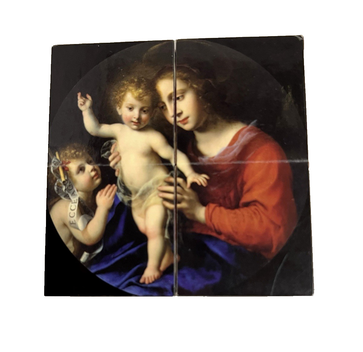 Madonna & Child Art Cube Collection Museum of Fine Arts Houston with Booklet