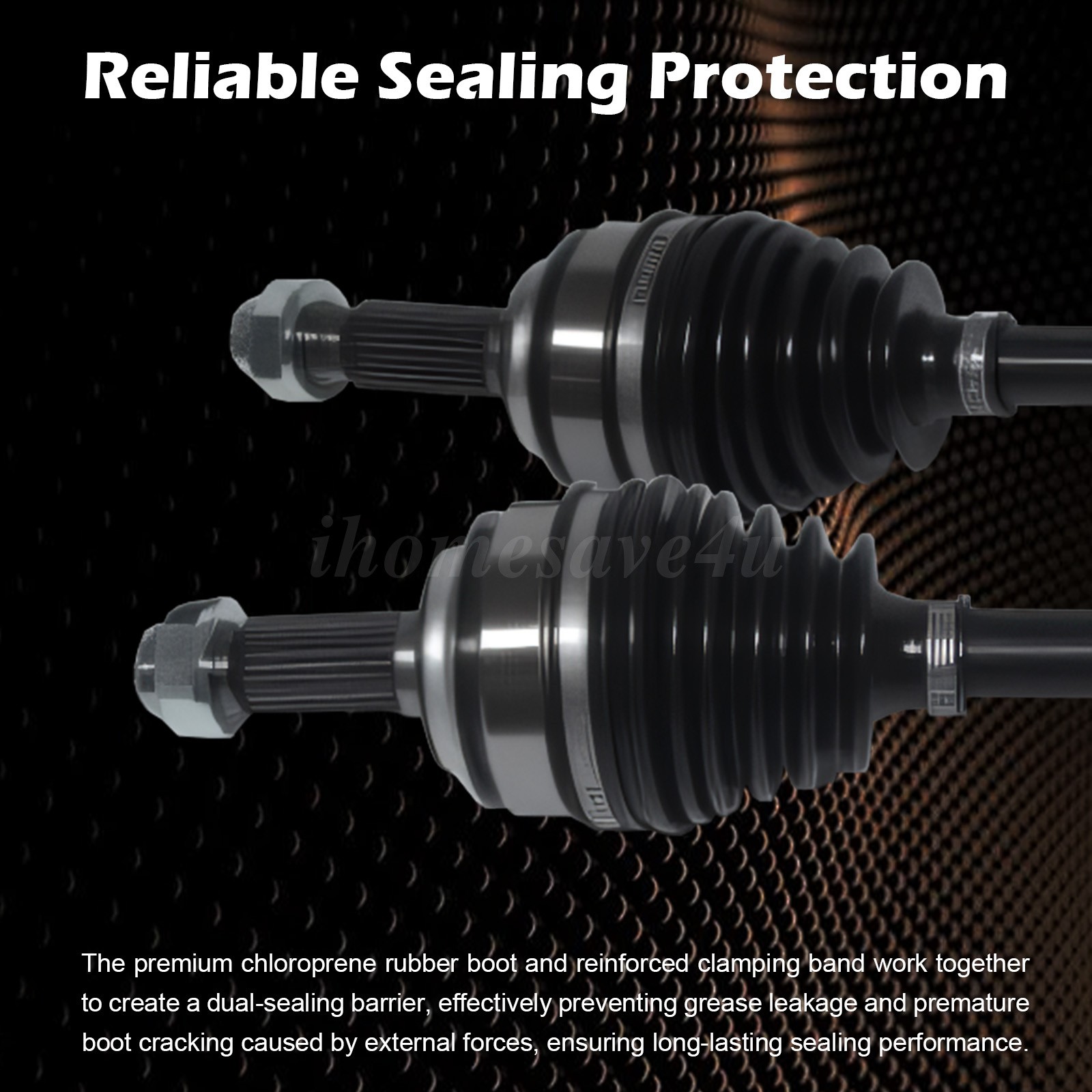 Pair Front CV Axle Shaft Set For 2006 2007 2008 2009 2010-2015 Honda Civic FWD