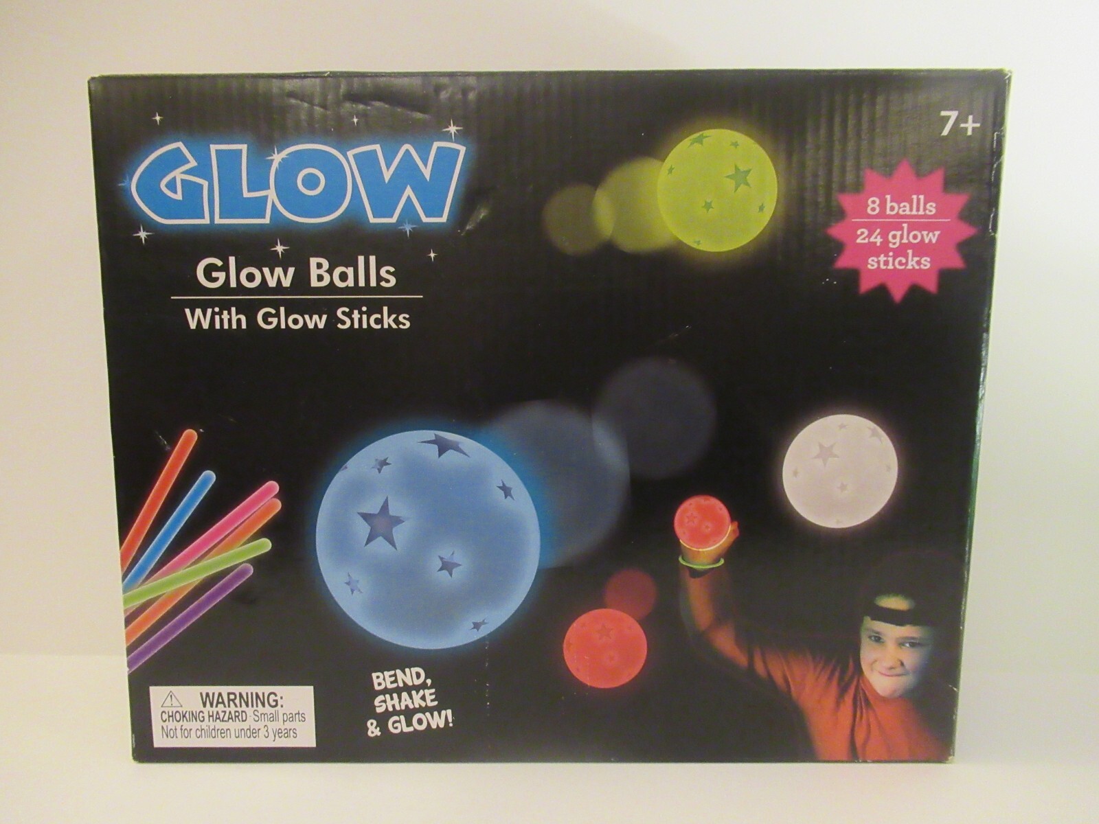 Glow - Glow Balls With Glow Sticks Set (8 Balls & 24 Glow Sticks)