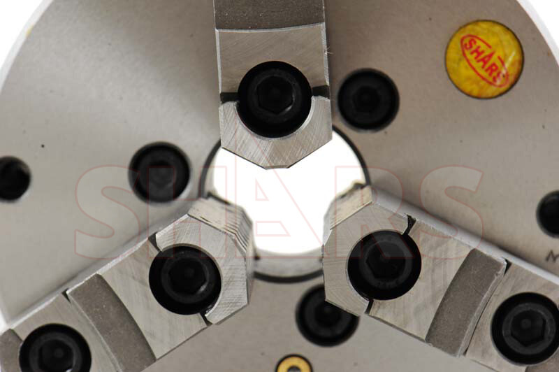 8" 3 Jaw Adjustable Self Centering Lathe Chuck + .0005" TIR Certificate NEW XL[