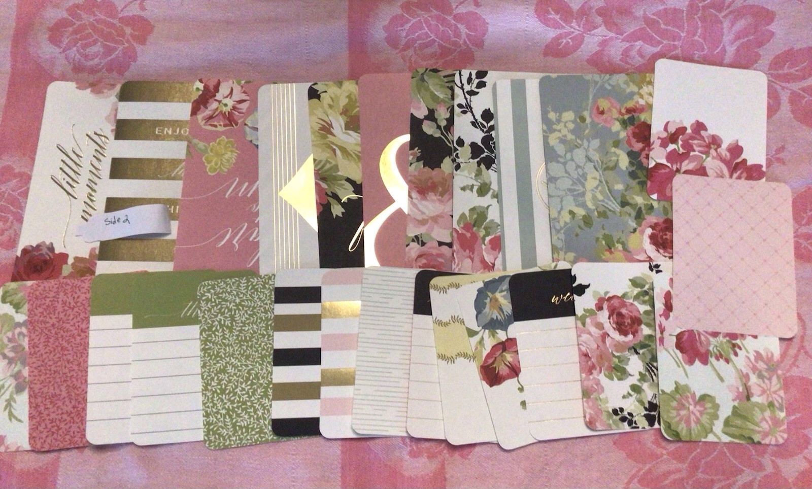 Anna Griffin “post Cards” 6x4 & 3x4 set of 44 NEW