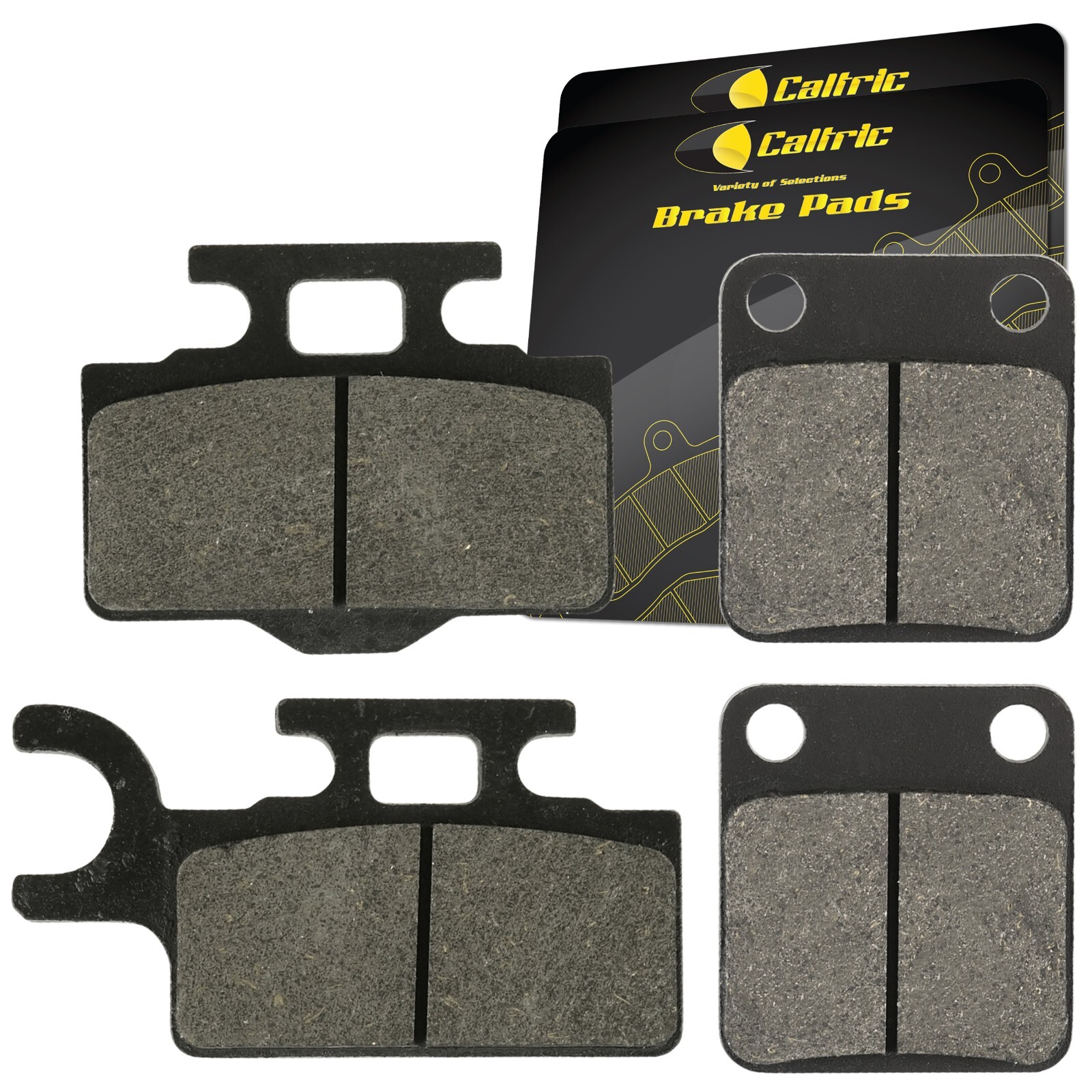 Caltric Front and Rear Brake Pads for Kawasaki KX65 2000-2020 Brake Pads