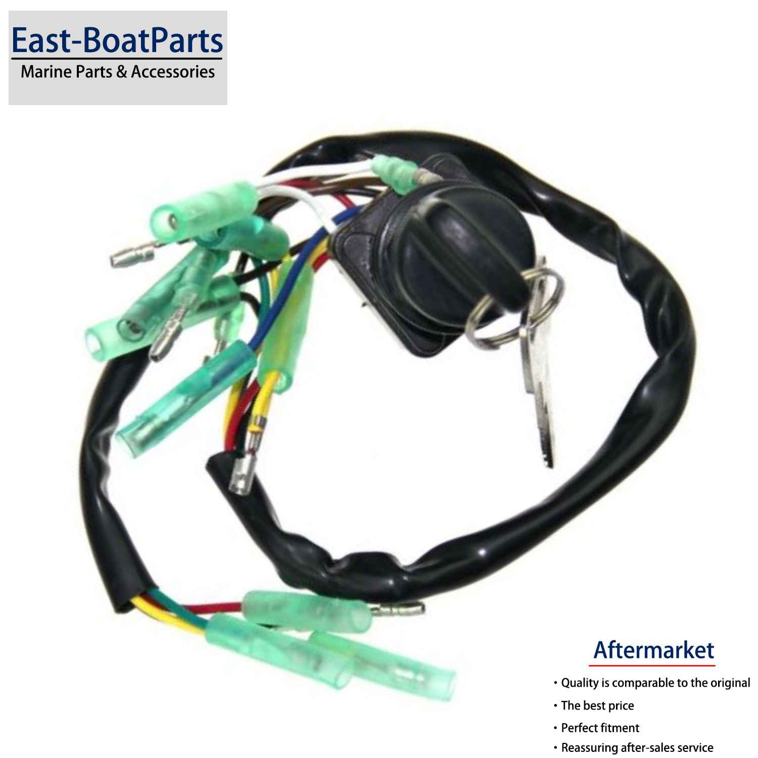 Ignition Main Key Switch for Yamaha 100 115 130 140 150 175 200 HP 703-82510-43