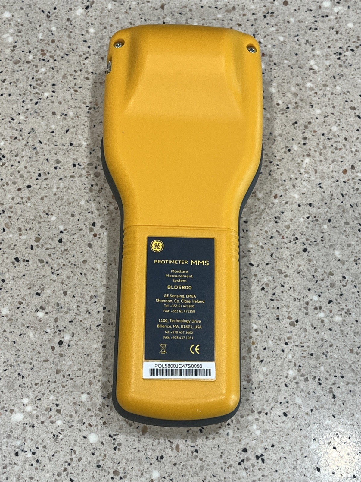 GE Protimeter MMS BLD5800 Moisture Measurement System W/ Cal Check Device