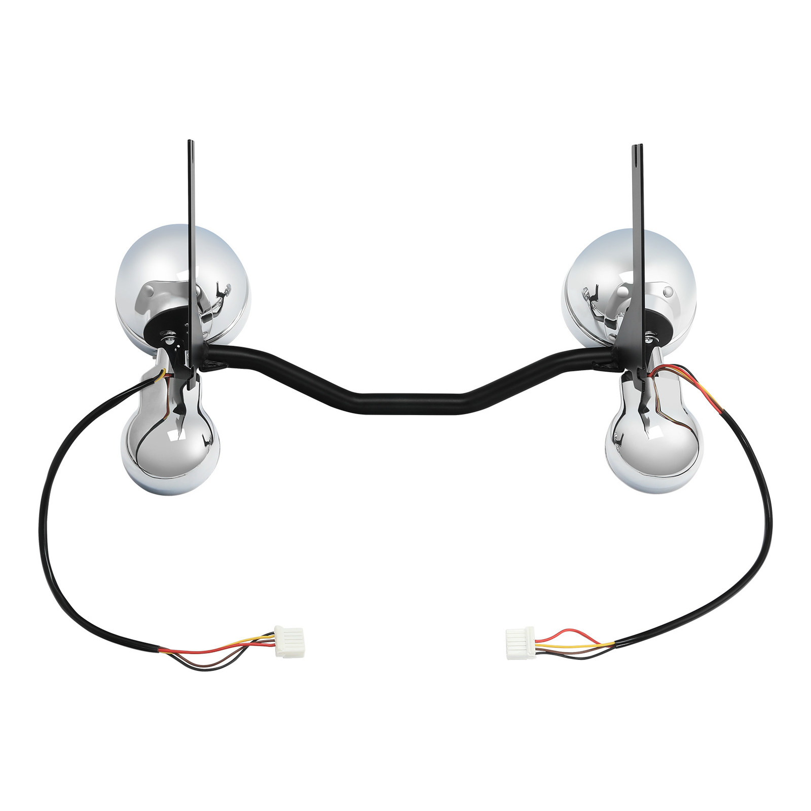 4.5" LED Passing Turn Signal Spot Light Bar Fit For Harley Road King FLHR 14-24