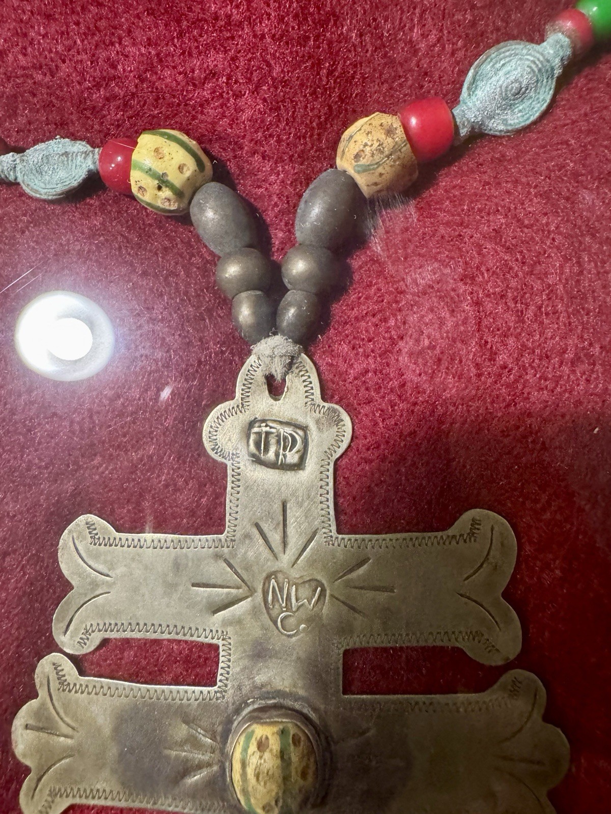 NWC Quebec Fur Trading Cross Maker Mark TP Rare