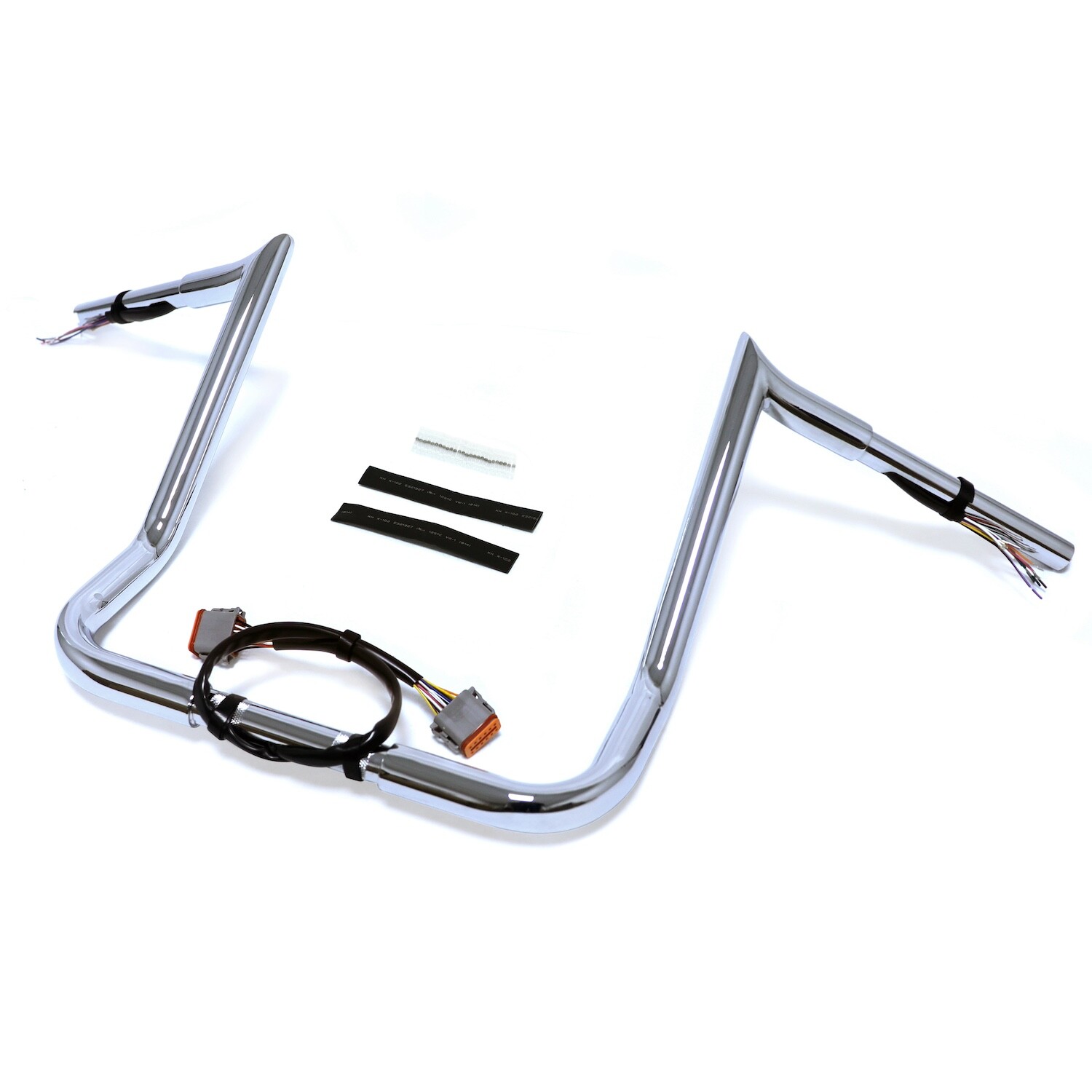 12" Prewired 1.25" Meat-hook Bar For 96-06 FLHT FLHTCI FLTRI FLHTI FLHX FLHXI