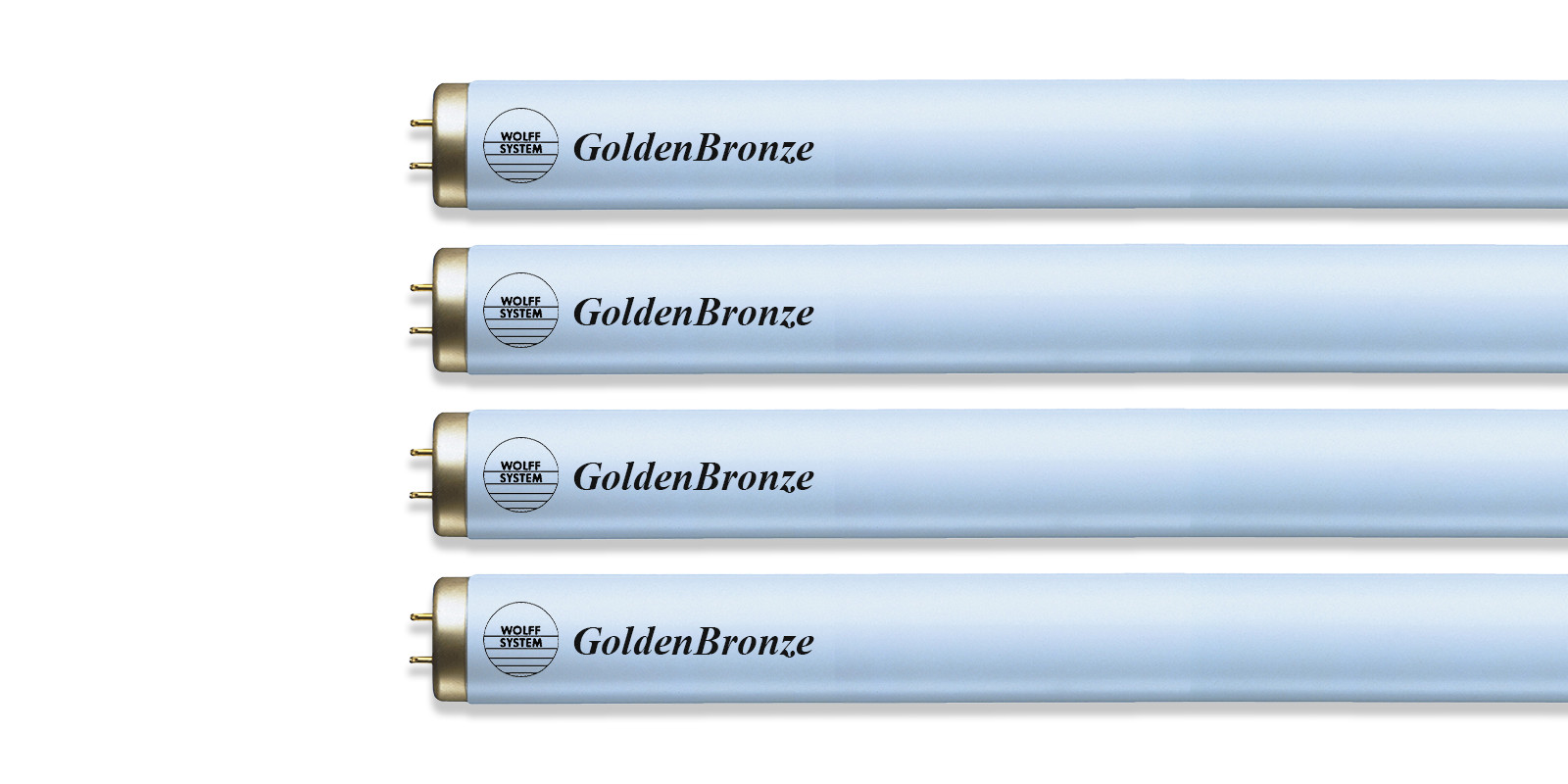 Wolff GoldenBronze FR71 160W Bi-Pin Tanning Bed Bulbs
