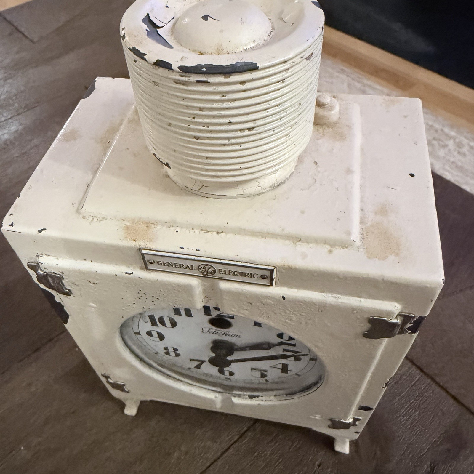 Vintage Telechron General Electric Rare Refrigerator Clock