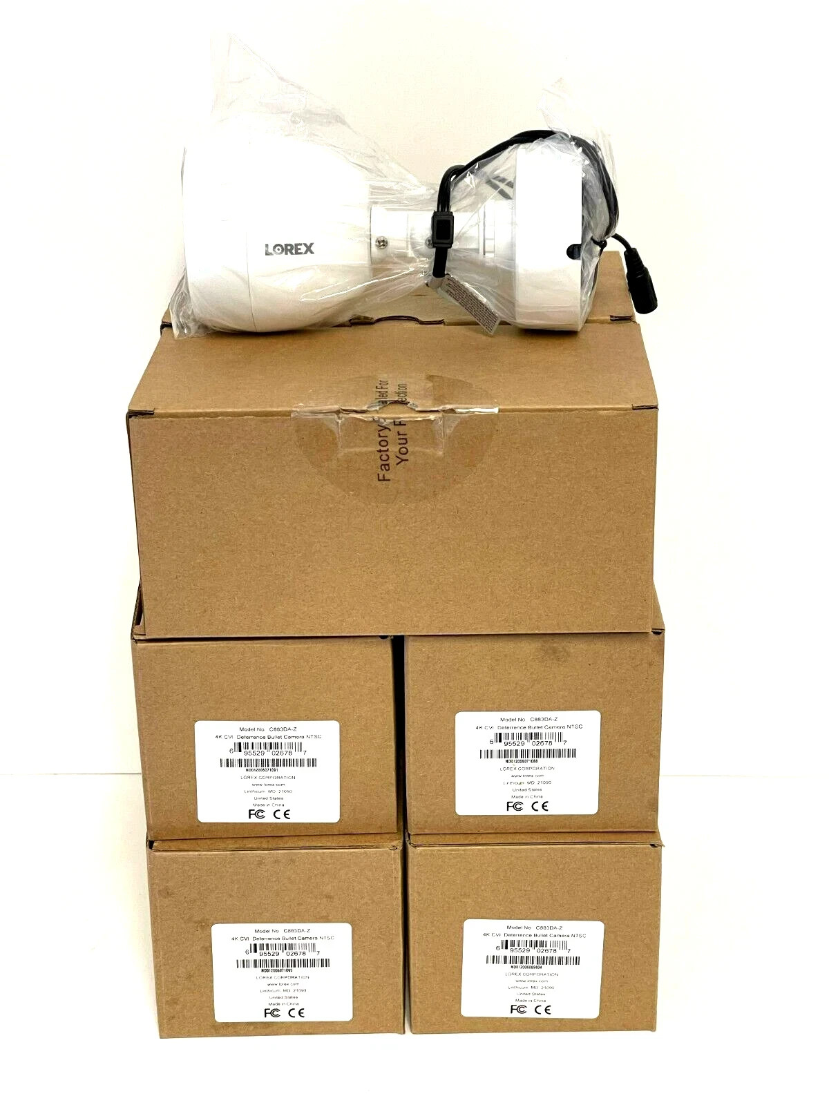 Lorex 4K Ultra HD Security System with 6 x 4K (8MP) Active Deterrence Camera NEW