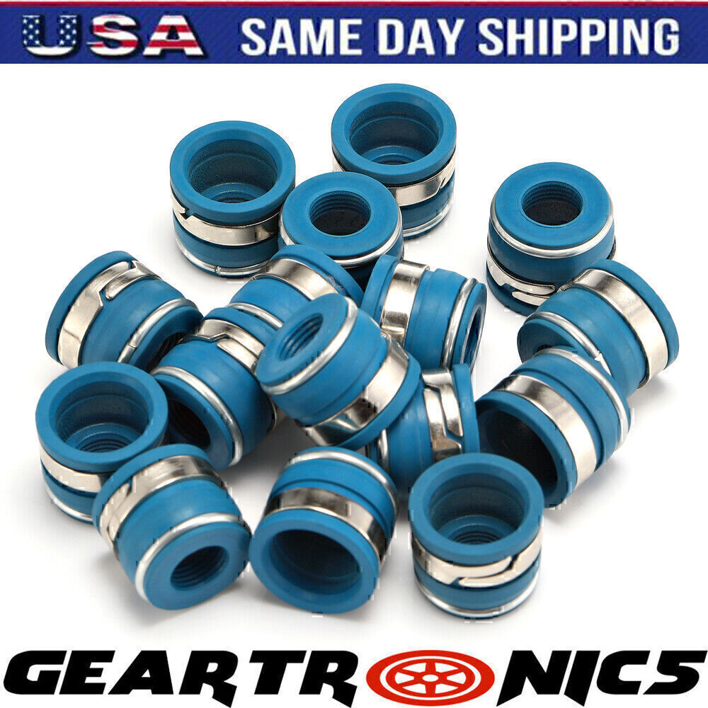 16PC SBC For Chevy Chevrolet Small Block Performance VITON Valve Stem Seal Set