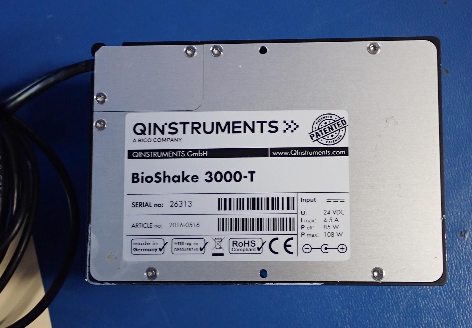QINSTRUMENTS BIOSHAKE 3000-T | Lot of 4x | P&R