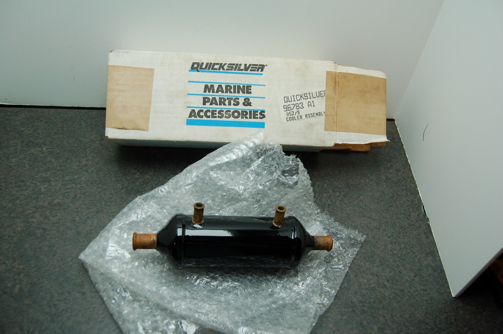 NOS GENUINE QUICKSILVER 96783A1 Stern Drive Oil Cooler Assembly  2.5 3.0L NEW