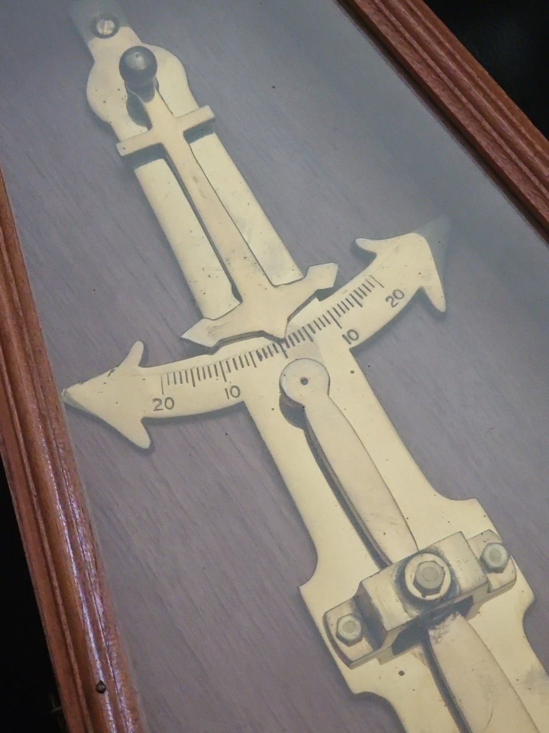 Antique Nautical Whaling Ship Antique Brass Clinometer