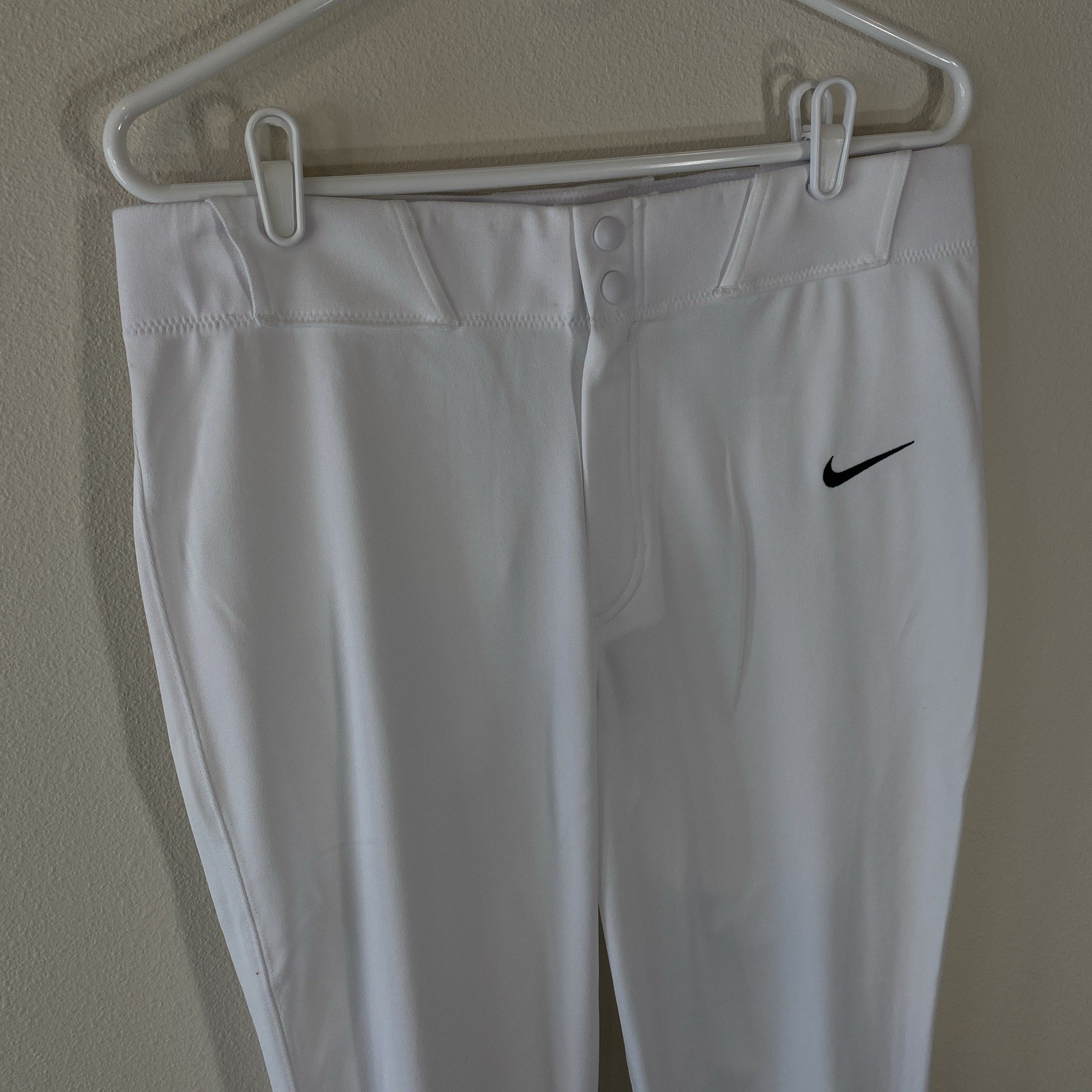 Nike Vapor Select Pro Baseball Pants White FZ1369-100 $45 - Medium