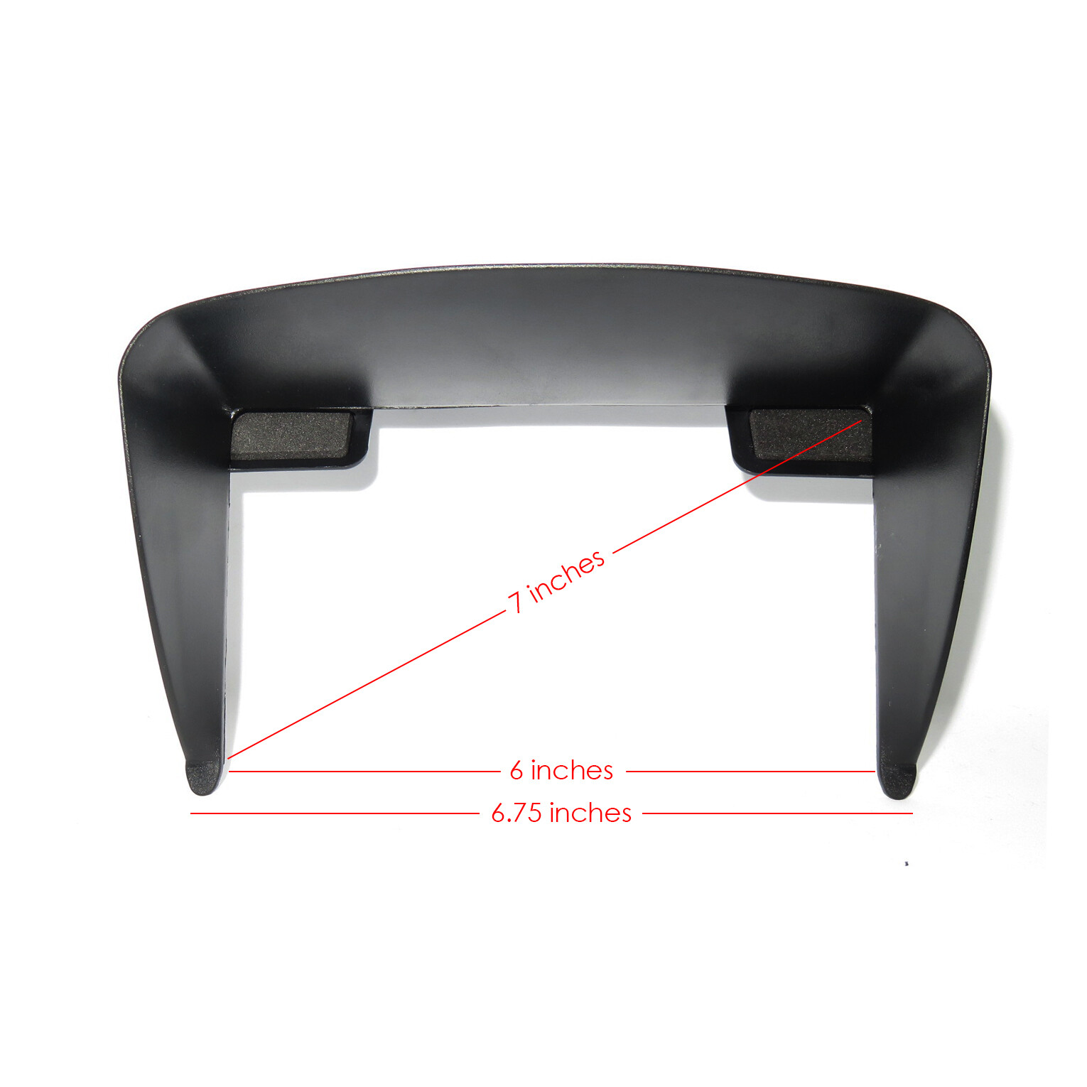 7" Clip-on Visor Sun Shade Sunshade for Furrion Vision S Camera System Monitor