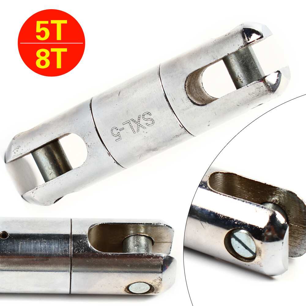 5 Ton Cable Pulling Swivel Wire Line Rope Ball Bearing Swivel, Alloy Steel