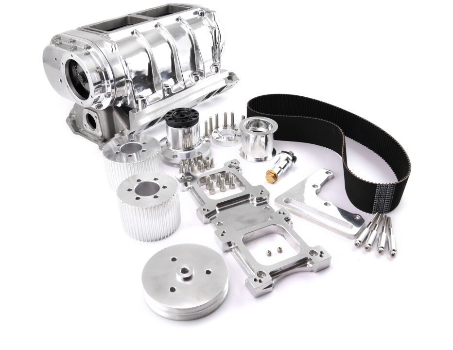 Small Block Chevy  Complete 6-71 Roots Supercharger Blower Kit