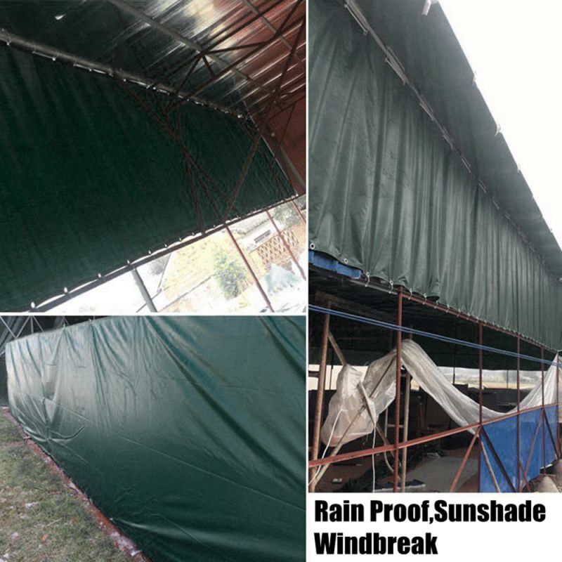 Heavy Duty Tarp Poly Tarpaulin Boat Tent Waterproof Outdoor Canopy Shade Cover