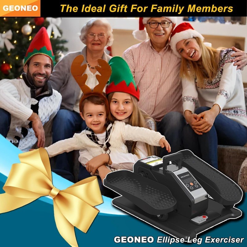 Under Desk Elliptical Machine, Electric Ellipse Leg Exerciser for Senior, Quiet