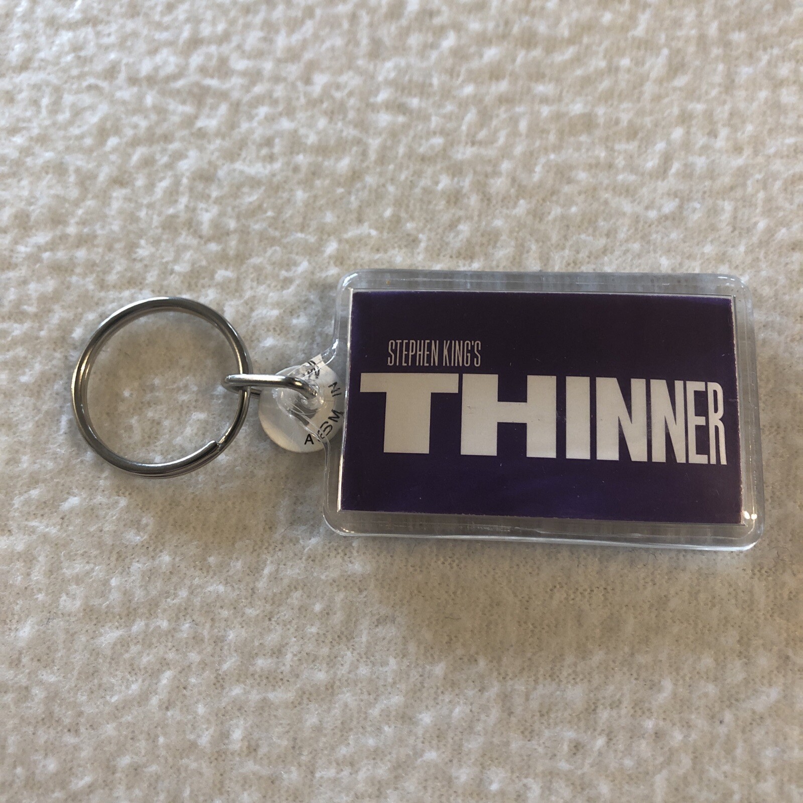Thinner Movie Keychain NEW