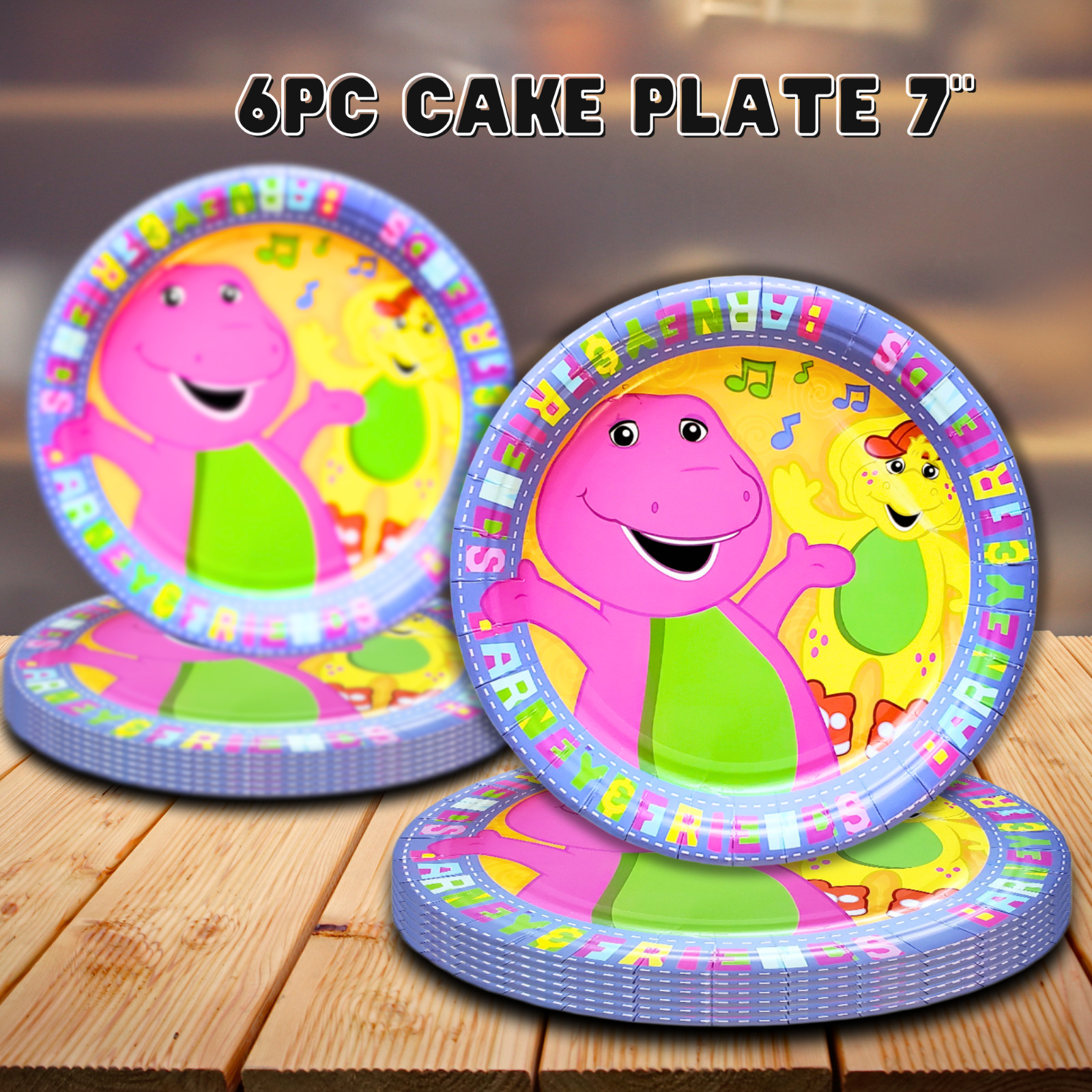 Barney happy birthday party supplies favor centerpiece decoration event theme