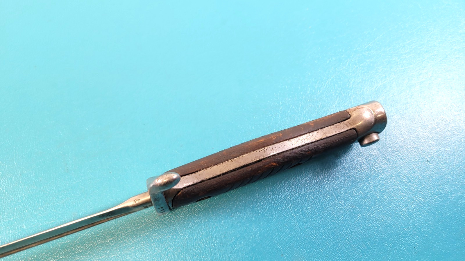 Rare WWI Peruvian Model 1909 Quillback Bayonet Simson & Co. Suhl TR731