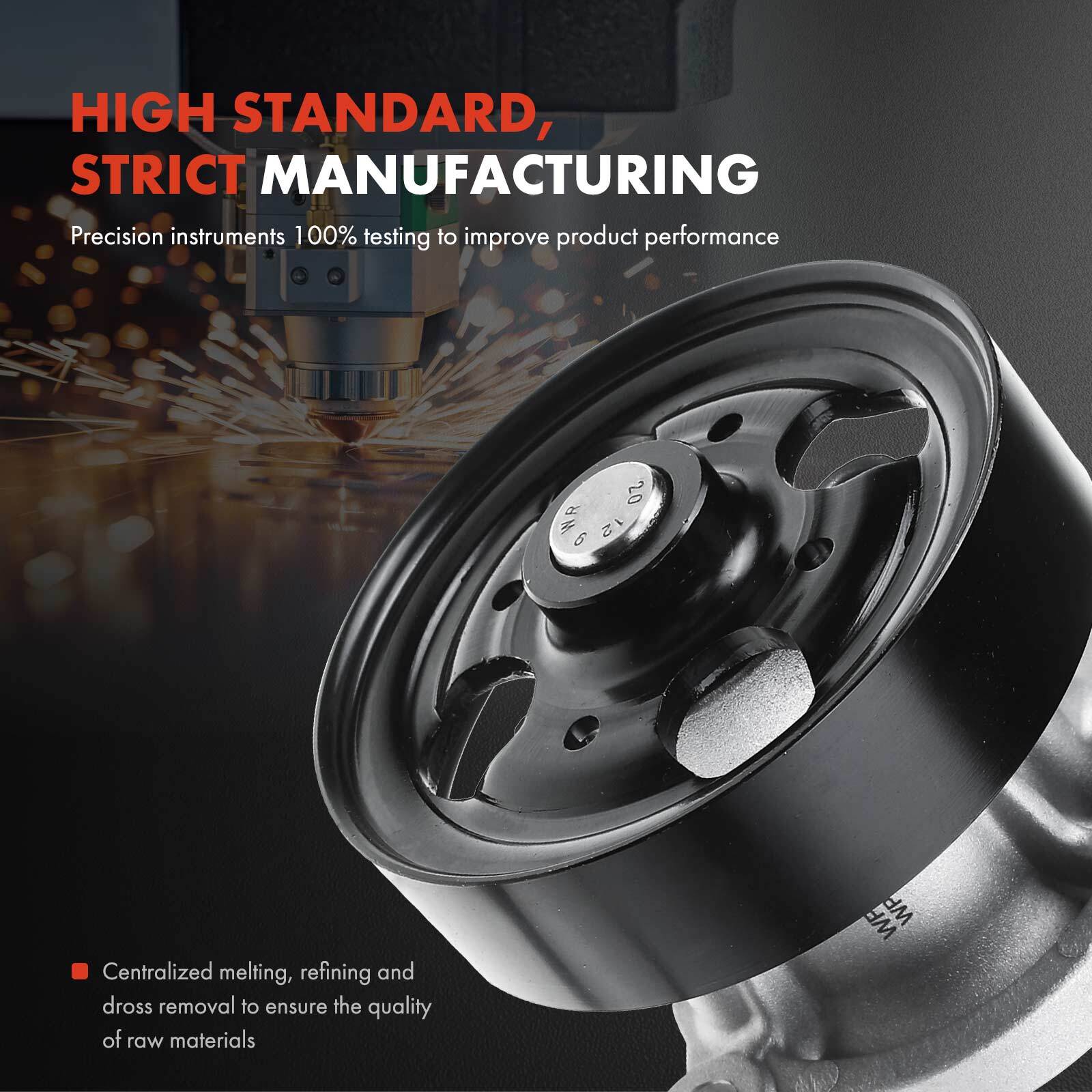 Engine Water Pump for Nissan Altima Rogue Select Sentra X-Trail 2.5L 210106N225